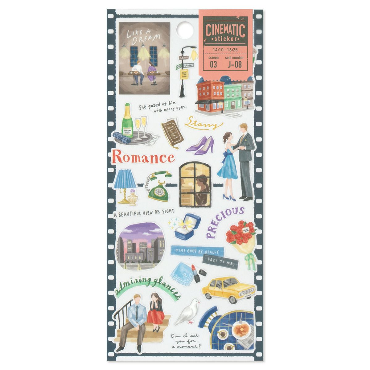 Mind Wave | Pegatinas Cinematic Love Story