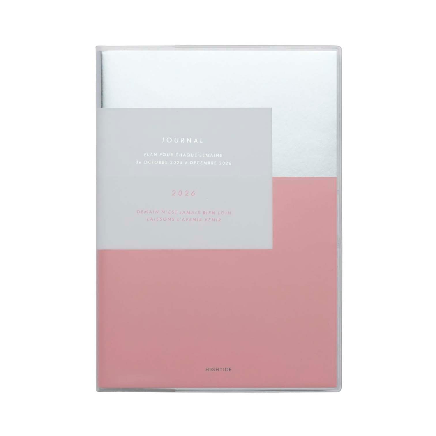 Hightide | Agenda Claire B6 2026 Pink (Semanal)