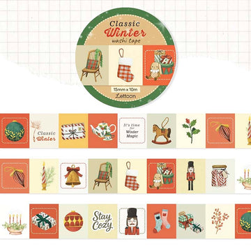 LETTOOn | Classic Winter Washi Tape