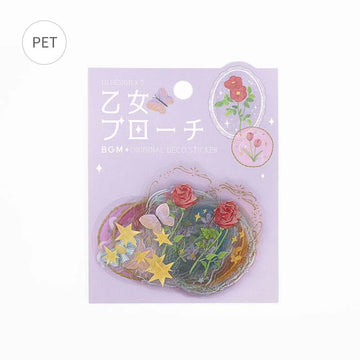 BGM | Pegatinas Maiden Brooch Flower