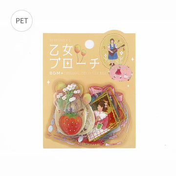 BGM | Pegatinas Maiden Brooch Girl