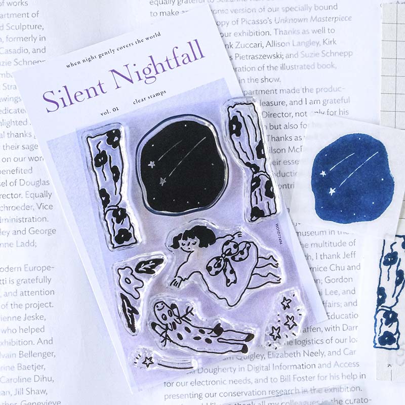 Dodolulu | Sellos de Silicona Silent Nightfall