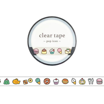 Mind Wave | Pop Icon Sweets Slim Clear Tape