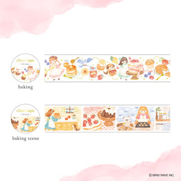 Mind Wave | Lil Story Bakery Scene Clear Tape