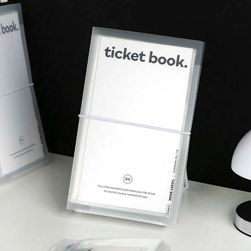 Iconic | Álbum de Tickets Collect Ticket Book White