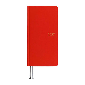Hobonichi | Agenda Hobonichi Weeks Colors: Poppy Red 2027