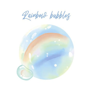 Card Lover | Notas Adhesivas Colourful Bubbles Rainbow