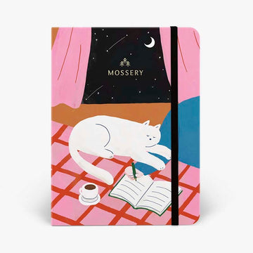 Mossery | Cuaderno Threadbound A5 Comfort Cat (Liso)