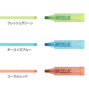 Midori | Rotulador Multicolor Connecting Pen Join Dots Bright