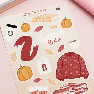 My Sweet Paper Card | Pegatinas Cosy Fall Day
