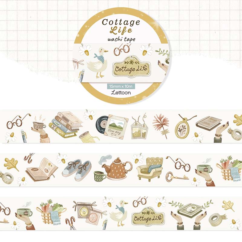 LETTOOn | Cottage Life Washi Tape