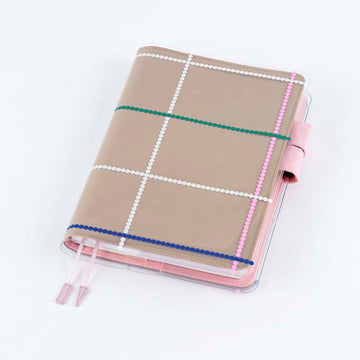 Hobonichi | Funda Cover on Cover A5 Yoshie Watanabe (Dotted Plaid)