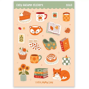 Little Lefty Lou | Pegatinas Cozy Autumn