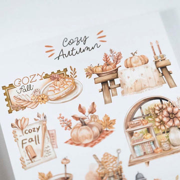 LETTOOn | Set de Pegatinas Cozy Autumn