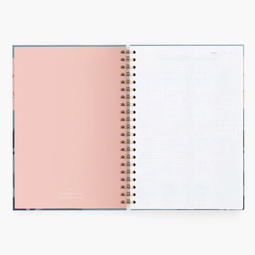 Charuca | Cuaderno A4 Blue Bloom (Puntos)