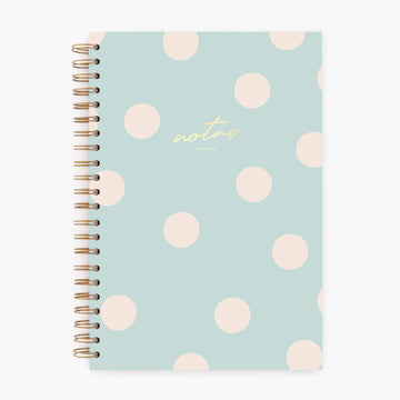 Charuca | Cuaderno A4 Mint (Puntos)