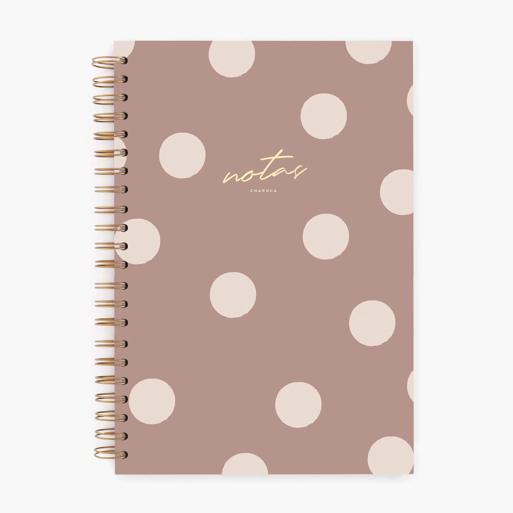 Charuca | Cuaderno A4 Mocca (Puntos)