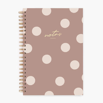 Charuca | Cuaderno A4 Mocca (Puntos)
