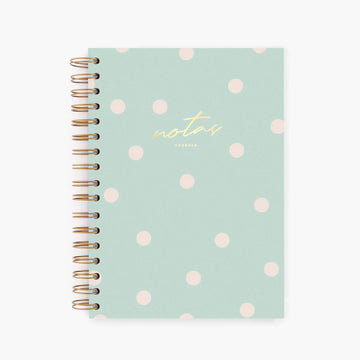 Charuca | Cuaderno A5 Mint (Puntos)