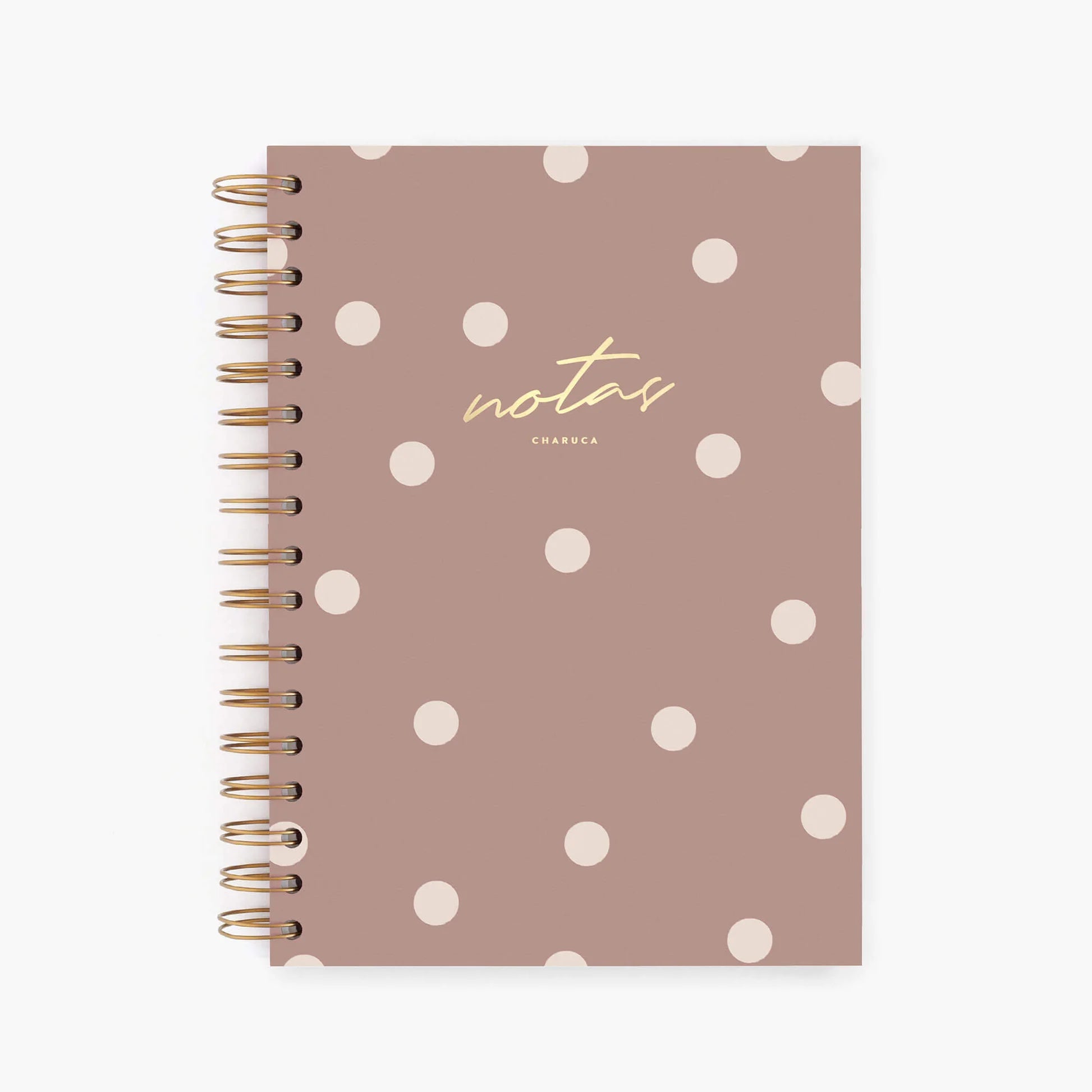 Charuca | Cuaderno A5 Mocca (Puntos)