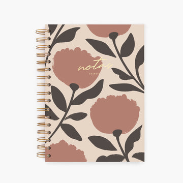 Charuca | Cuaderno A5 Vintage Flowers (Puntos)