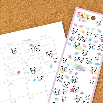 Mind Wave | Pegatinas Cutie Happy Flapping Panda