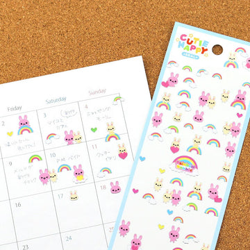 Mind Wave | Pegatinas Cutie Happy Rainbow Rabbit