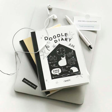 Iconic | Agenda Doodle 2027 White (Semanal)
