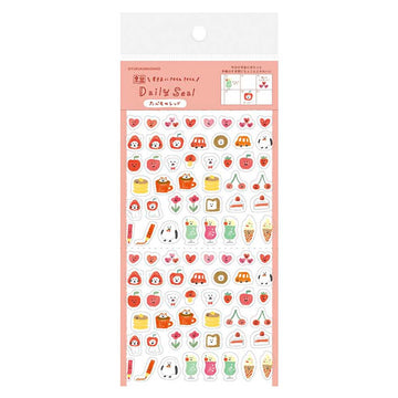 Furukawashiko | Pegatinas Daily Seal Food Red