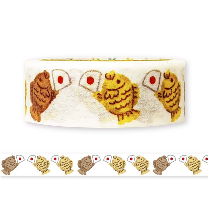 Seal-do | Dance of the Taiyaki Washi Tape