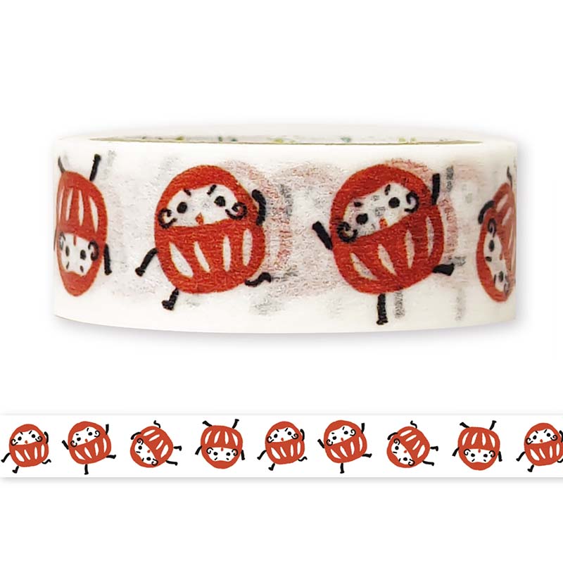Seal-do | Daruma-san Tumbling Washi Tape