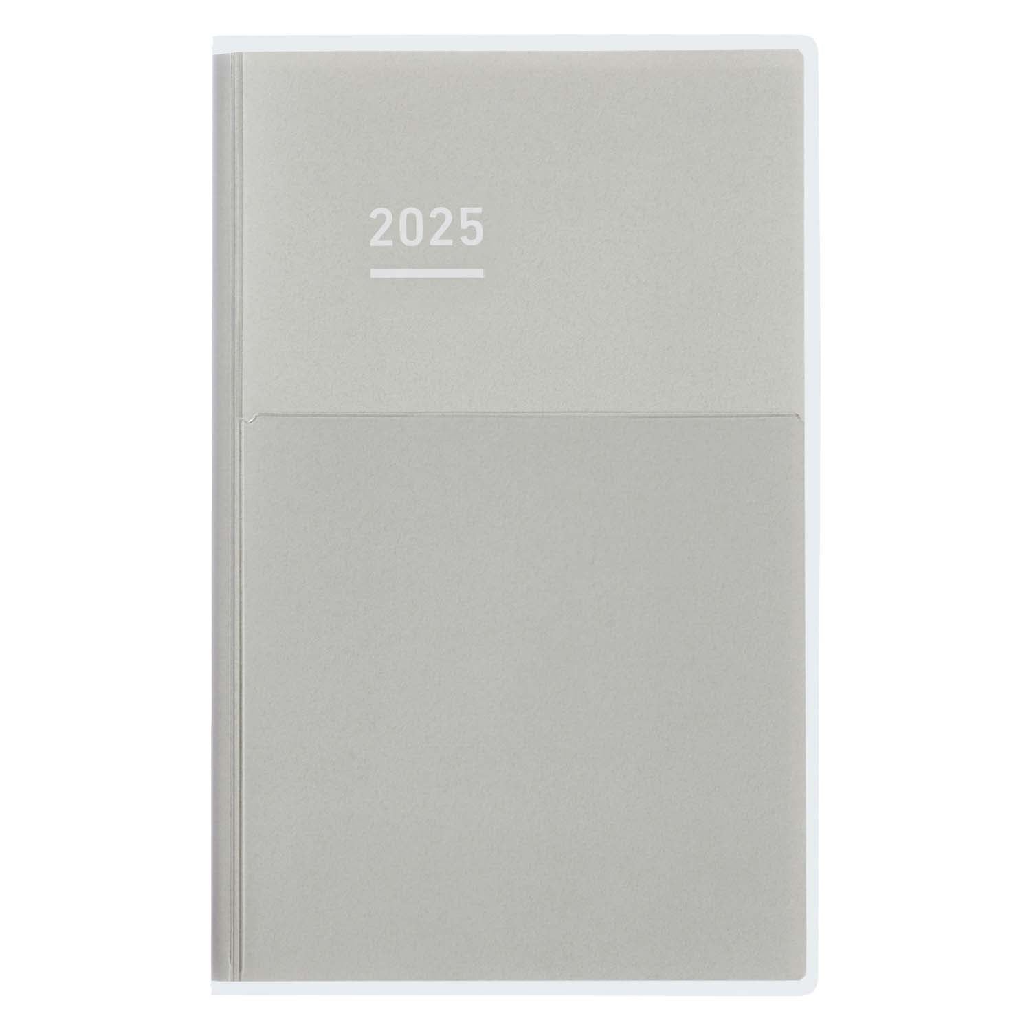 Kokuyo | Agenda JIBUN TECHO 2025 Days A5 Slim Grey (Diaria)