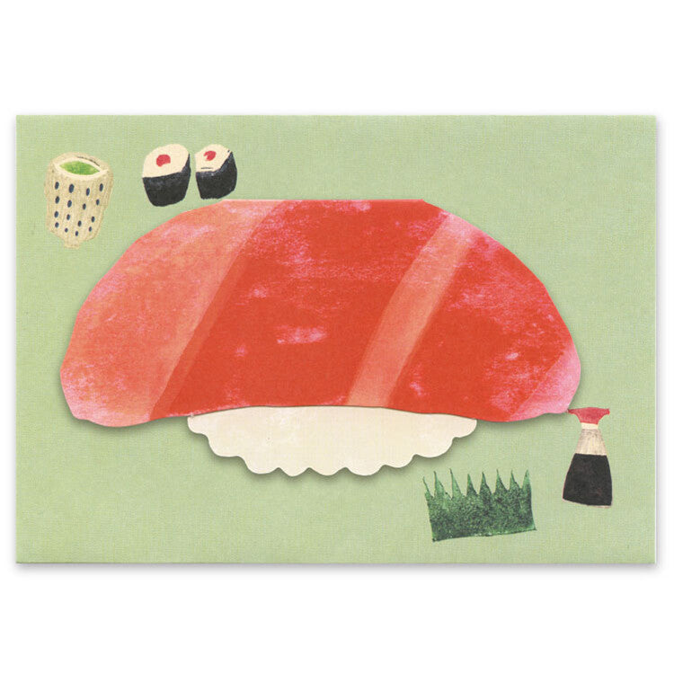 Active | Kobayashi Kinoko Sushi Greeting Card