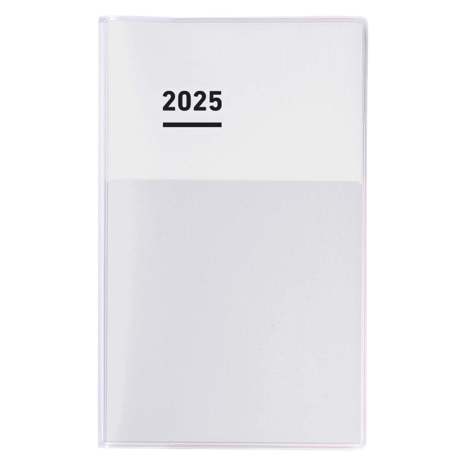 Kokuyo | Agenda JIBUN TECHO 2025 Diary A5 Slim White (Semanal)