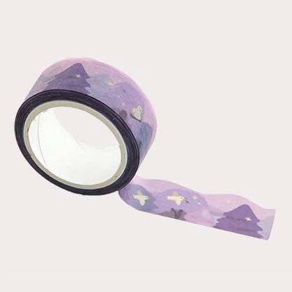 Iconic | Die-Cut Washi Tape Purple Forest