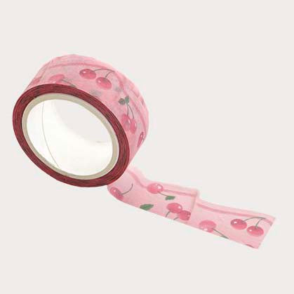 Iconic | Die-Cut Washi Tape Cherry Fabric