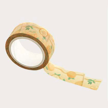 Iconic | Die-Cut Washi Tape Lemon Fabric