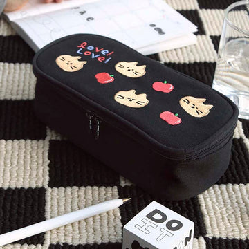 Iconic | Estuche Doodle Black