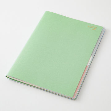 Midori | Agenda Double Schedule B6 Money Light Green 2027 (Mensual + Kakebo)
