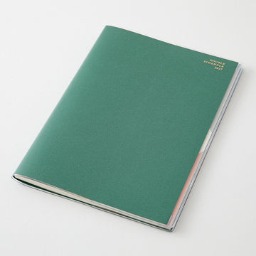 Midori | Agenda Double Schedule B6 To Do Green 2027 (Mensual + To Do)