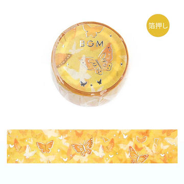 BGm | Foil Dreaming Landscape Butterfly Washi Tape