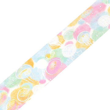 BGm | Foil Dreaming Landscape Jellyfish Washi Tape
