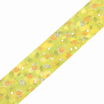 BGm | Foil Dreaming Landscape Tangerine Washi Tape