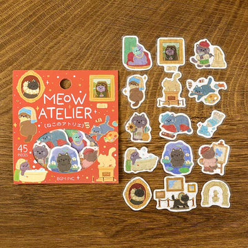 BGM | Pegatinas Dress-Up Animals Meow Atelier