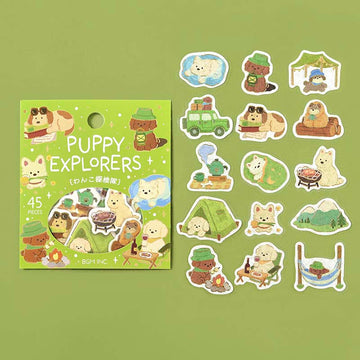 BGM | Pegatinas Dress-Up Animals Puppy Explorers