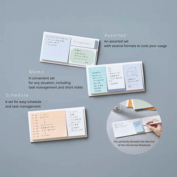 King Jim | Set de Notas Adhesivas EMILY Schedule Orange