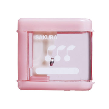 Sakura | Mini Enpi Kezuri Pink Pencil Sharpener