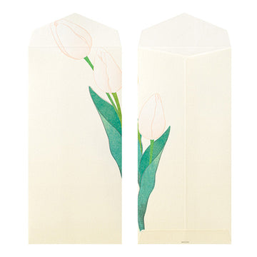 Midori | Set de Sobres Four Spring Flower White