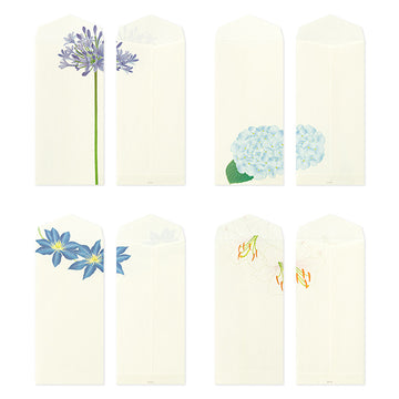 Midori | Set de Sobres Four Summer Flowers