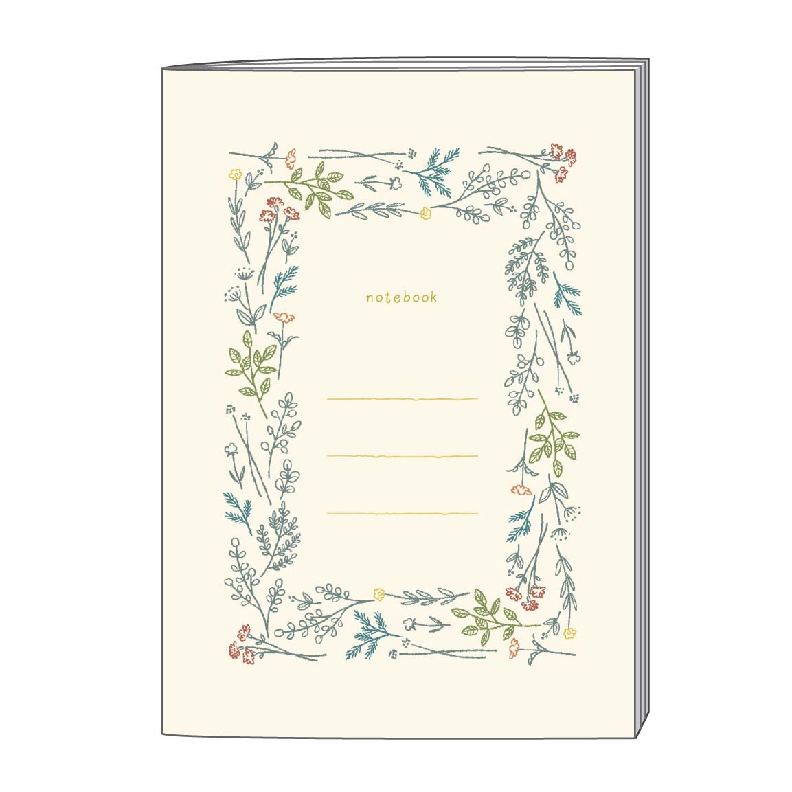 El Commun | Libreta Estampada Everyday A5 Plant Frame